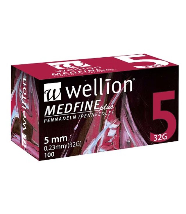 WELLION MEDFINEPLUS 32GX5MM X100 WELLION MEDFINEPLUS 32GX5MM X100