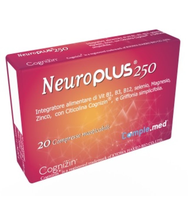 NEUROPLUS 250 20 COMPRESSE MASTICABILI