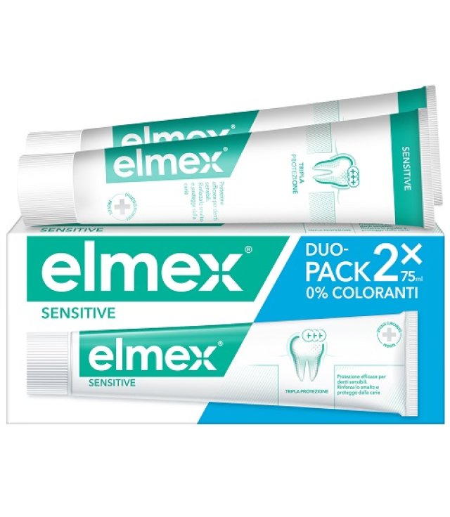 ELMEX SENSITIVE DENTIFRICIO BITUBO 2X75 ML