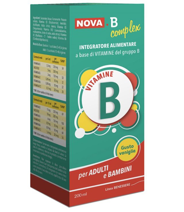 NOVA B COMPLEX SCIR 200ML (VAN