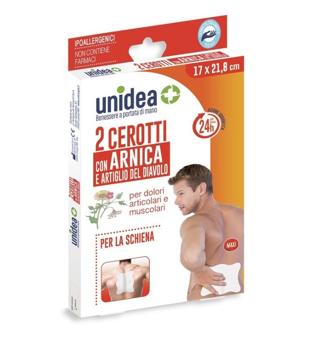 UNIDEA CEROTTO ARNICA 142 17X21,8   2PZ