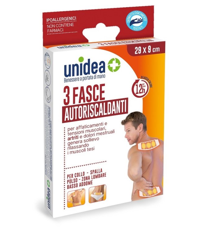 UNIDEA FASCIA RISCALDANTE CM29X9 3   PZ