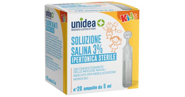 Iper Clenny 5ml 20 flaconcini Soluzione Ipertonica al 3%