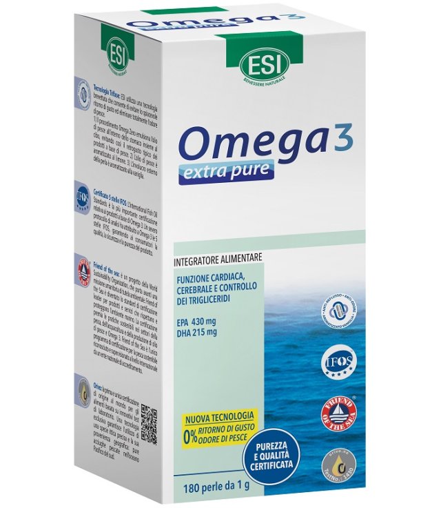 ESI OMEGA 3 EXTRA PURE 180PRL ESI OMEGA 3 EXTRA PURE 180PRL