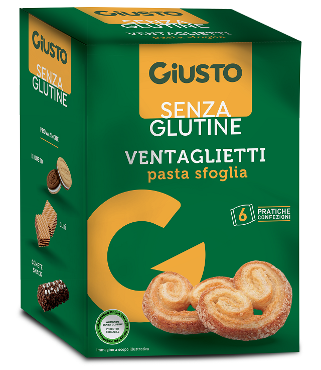 GIUSTO VENTAGLIETTI S/G   6X25GR     S/G