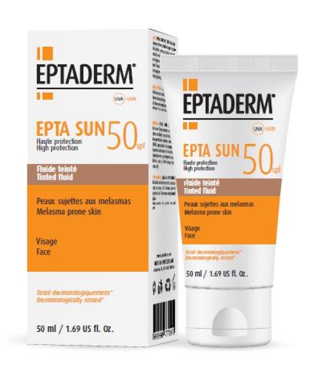 EPTA SUN SPF50 FLUIDO COLORATO