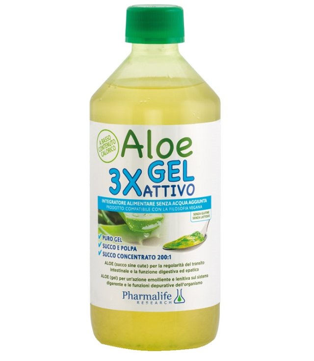 ALOE GEL 3X ATTIVO 500ML