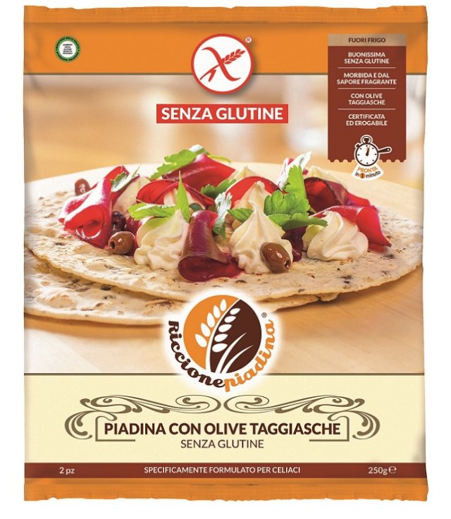 RICCIONE PIADINA CON OLIVE TAGGIASCHE 250 G