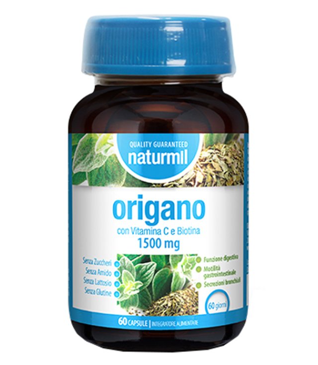 NATURMIL ORIGANO 1500MG 60CPS