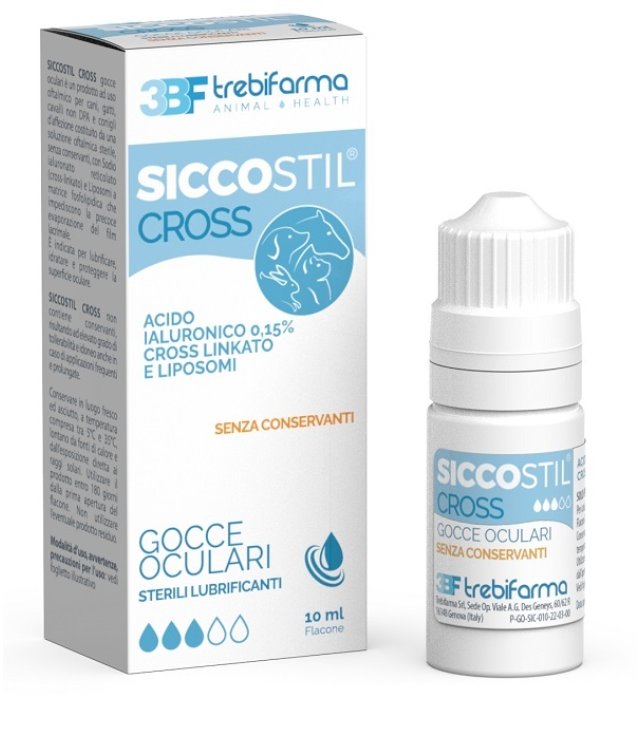 SICCOSTIL CROSS GOCCE OCU 10ML       GTT