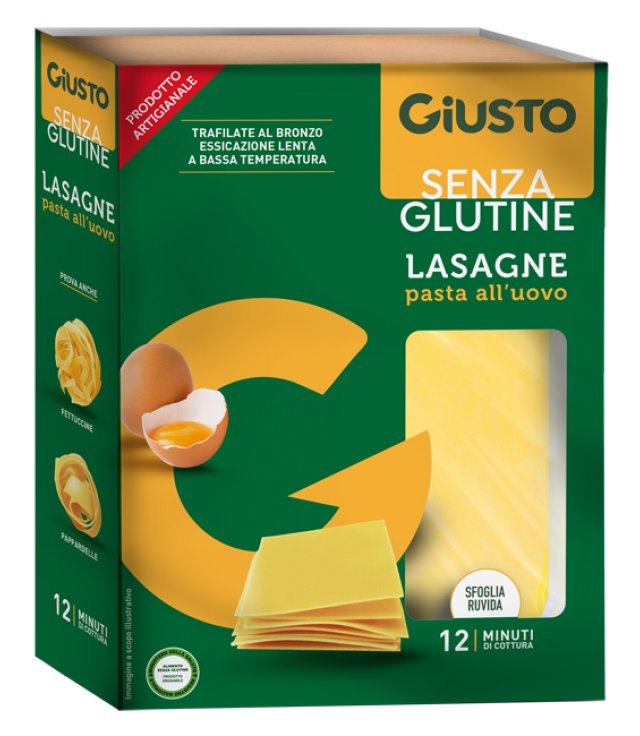 GIUSTO SFOGLIE LASAGNE SG 250GR      S/G