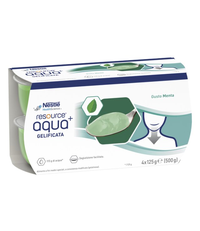 RESOURCE AQUA ACQUA GELIFICATA+MINT CUP 6 4X125 G