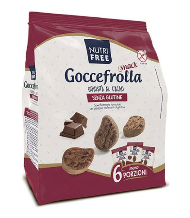 NUTRIFREE GOCCEFROLLA CAC SNACK  6PZ S/G