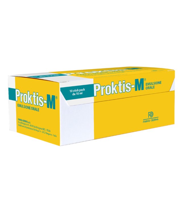 PROKTIS-M EMULSIONE ORALE 10 STICK DA 10 ML