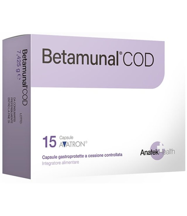 BETAMUNAL COD 15 CAPSULE