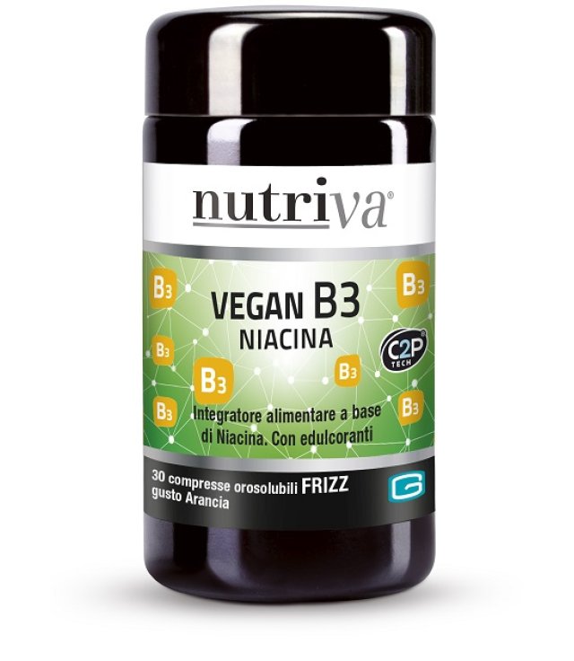 NUTRIVA VEGAN B3 FIZZ 30CPR