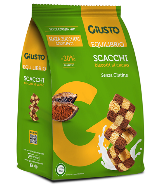 GIUSTO SCACCHI EQUILIB SG 250GR  BIS S/G