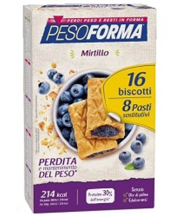 PESOFORMA BISC MIRTILLI          16  PZ