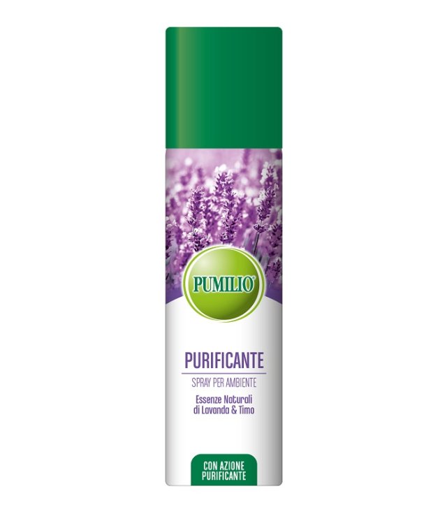 PUMILIO PURIFICANTE SPRAY PER AMBIENTE ESSENZE NATURALI DI LAVANDA E TIMO CON AZIONE IGIENIZZANTE 200 ML