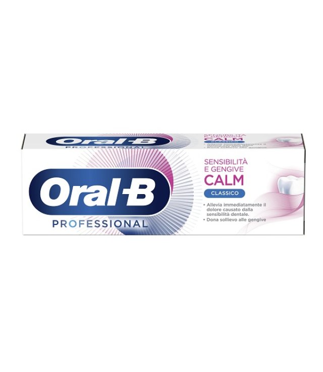 ORALB PROFESSIONAL SENSIBILITA' E GENGIVE CALM CLASSICO COLLUTORIO 75 ML