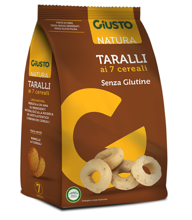 GIUSTO S/G TARALLI 7 CEREALI