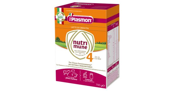 PLASMON NUTRI-MUNE LATTE STAGE 4 POLVERE 700 G