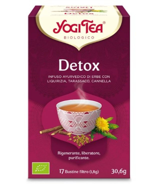 <YOGI TEA DETOX BIO       30,6GR