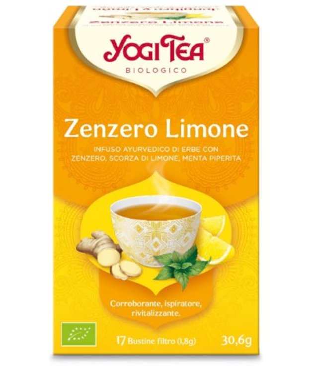 <YOGI TEA ZENZERO LIM     30,6GR