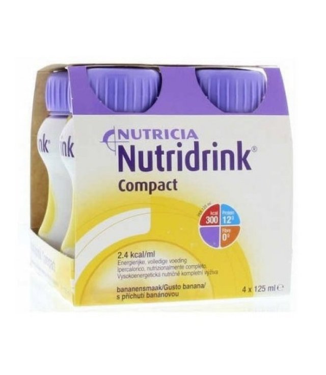 NUTRIDRINK COMPACT BANANA 4X125 ML