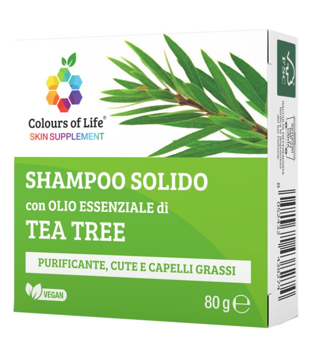 TEA TREE SHAMPOO SOLIDO80G COL