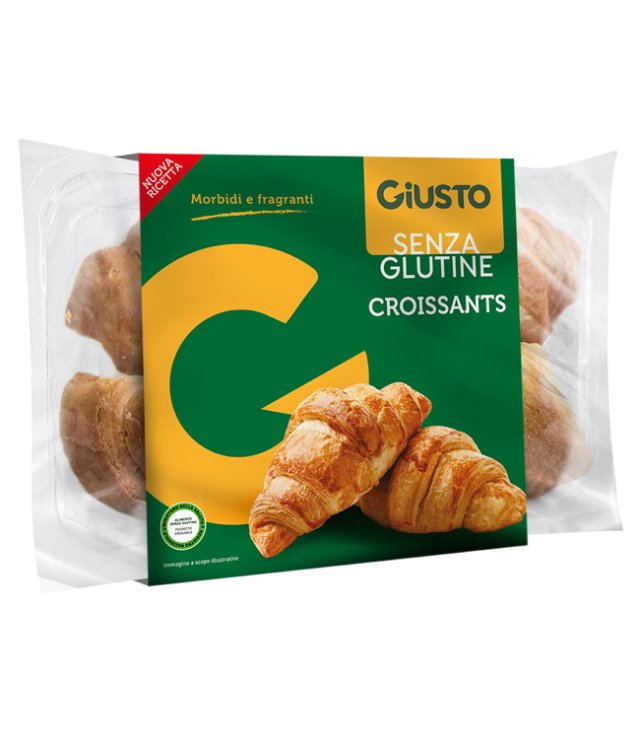 GIUSTO CROISSANT          80GR   4PZ S/G