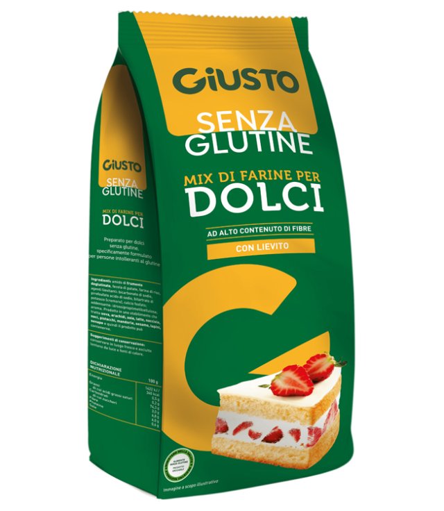 <GIUSTO MIX FARINE DOLCI  500GR      S/G