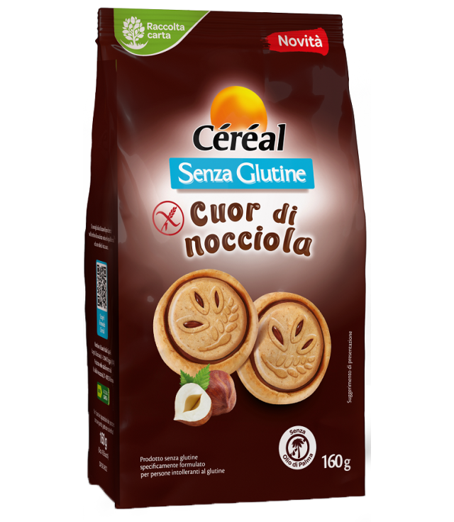 CEREAL CUOR DI NOCCIOLA S/GL160G