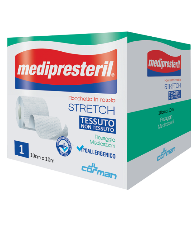 MEDIPRESTERIL ROT.STRET10CMX10MT