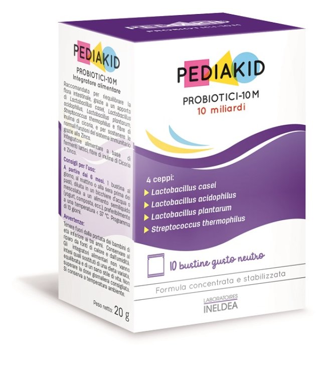 PEDIAKID PROBIOTICI 10M 10BUST