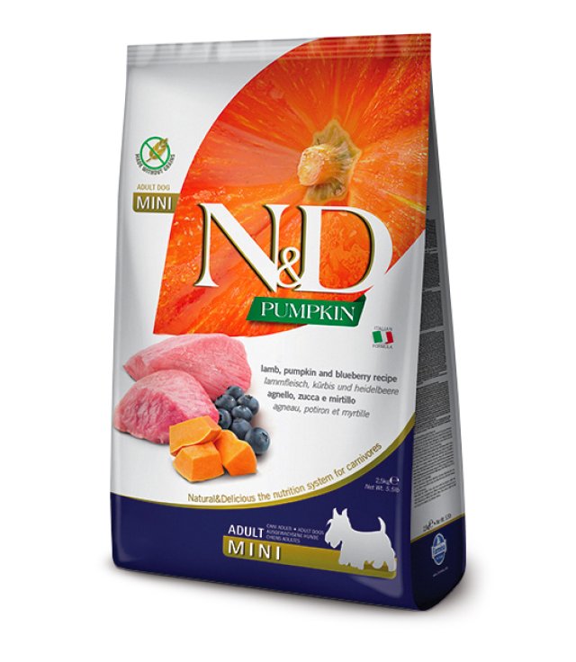 N&D PUMPKIN ADULT MINI AGNELLO