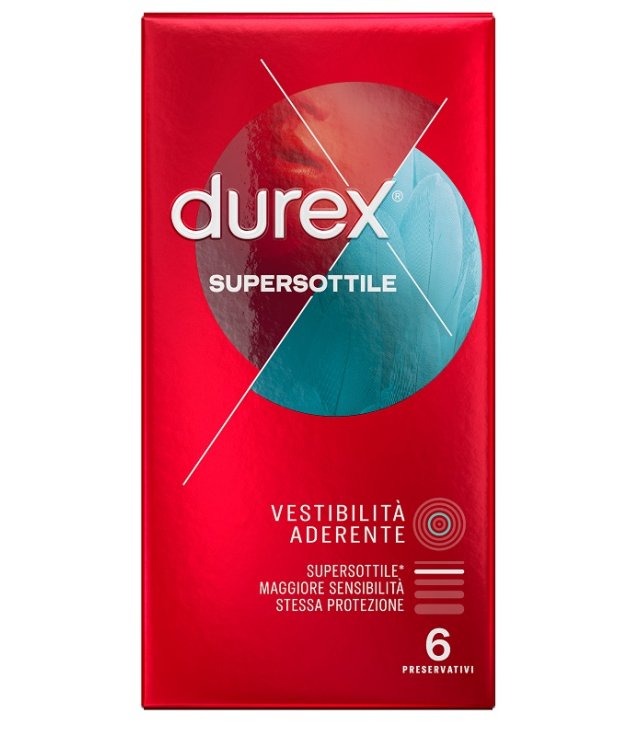 DUREX SUPERSOTTILE CLOSE FIT6P