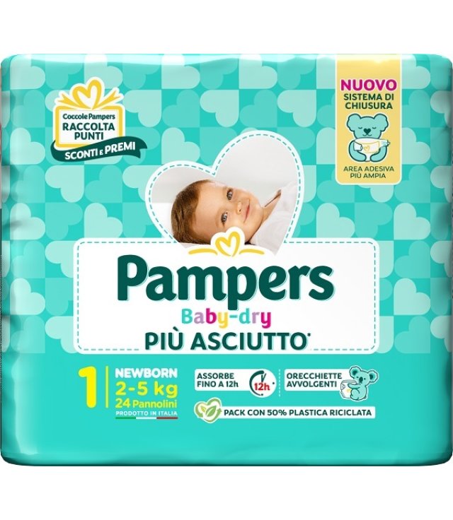 PAMPERS BD NEWBORN 24PZ