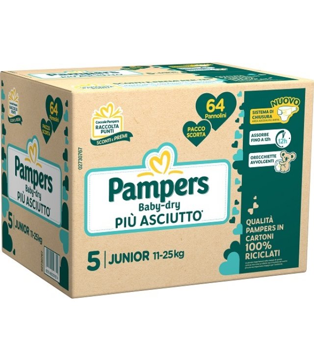 PAMPERS BD QUADRI DWCT J 64PZ PAMPERS BD QUADRI DWCT J 64PZ