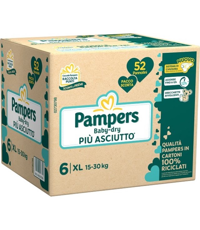 PAMPERS BD QUADRI DWCT XL 52PZ PAMPERS BD QUADRI DWCT XL 52PZ