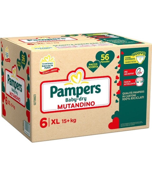 PAMPERS BD QUA MUT DWCT XL 56PZ PAMPERS BD QUA MUT DWCT XL 56PZ