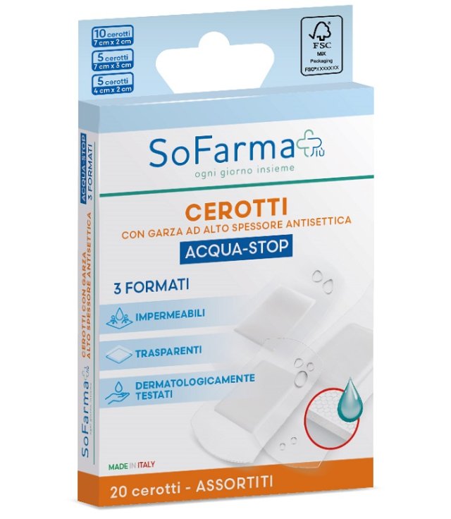 CEROTTO ACQUASTOP ASSOR 20P SF+