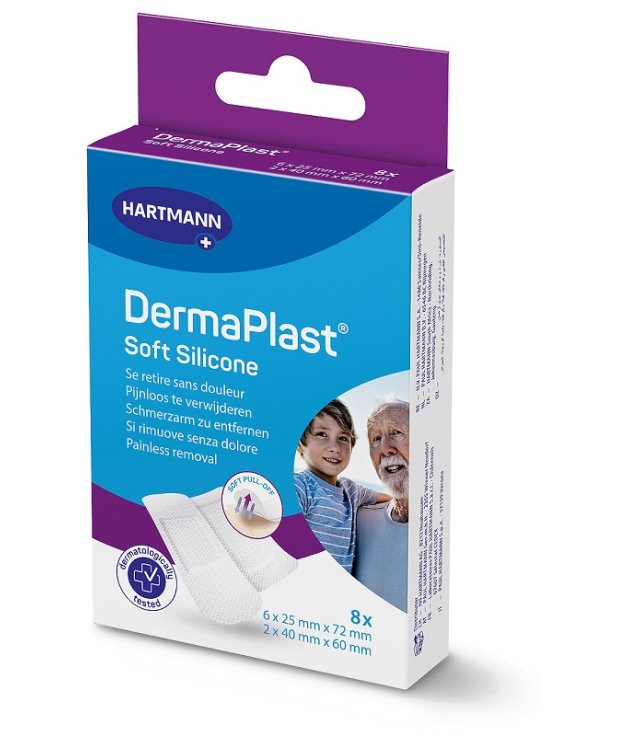 DERMAPLAST CER.SOFT SILIC.2F.8PZ DERMAPLAST CER.SOFT SILIC.2F.8PZ