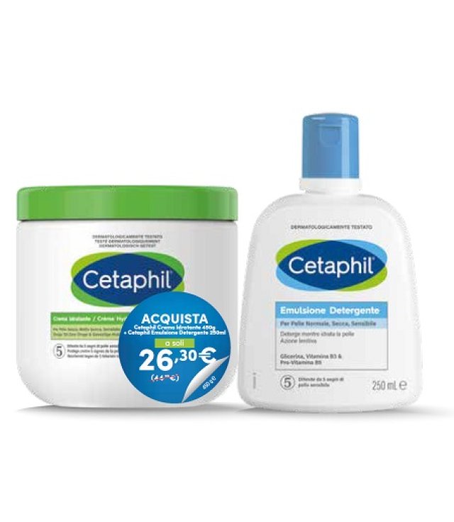 CETAPHIL BIPACK CREMA 450G+DET