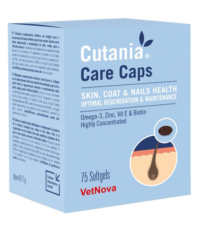 CUTANIA CARE CAPS         66,72GR 75 CPS