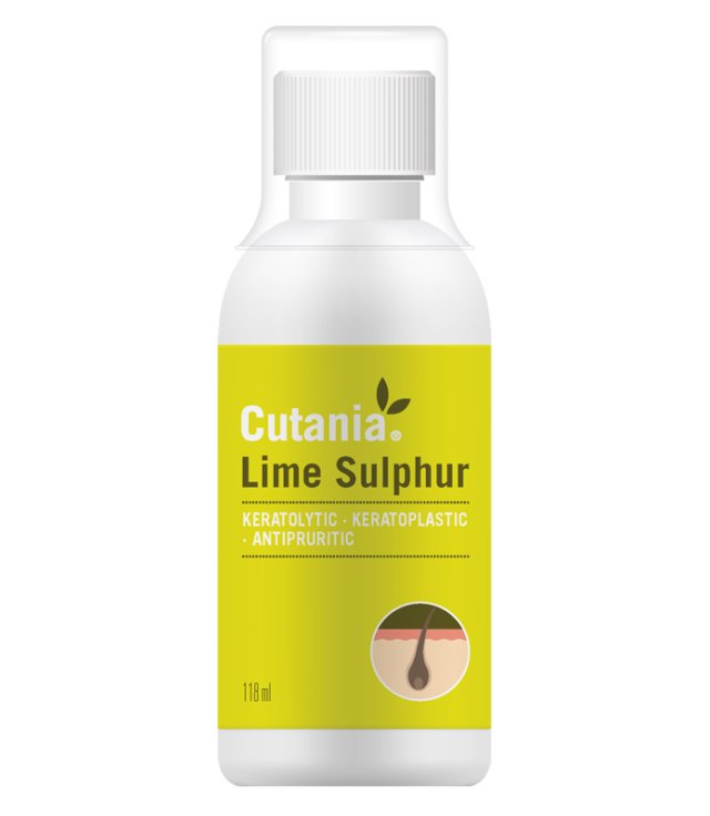 CUTANIA LIME SULPHUR      118ML      FLA