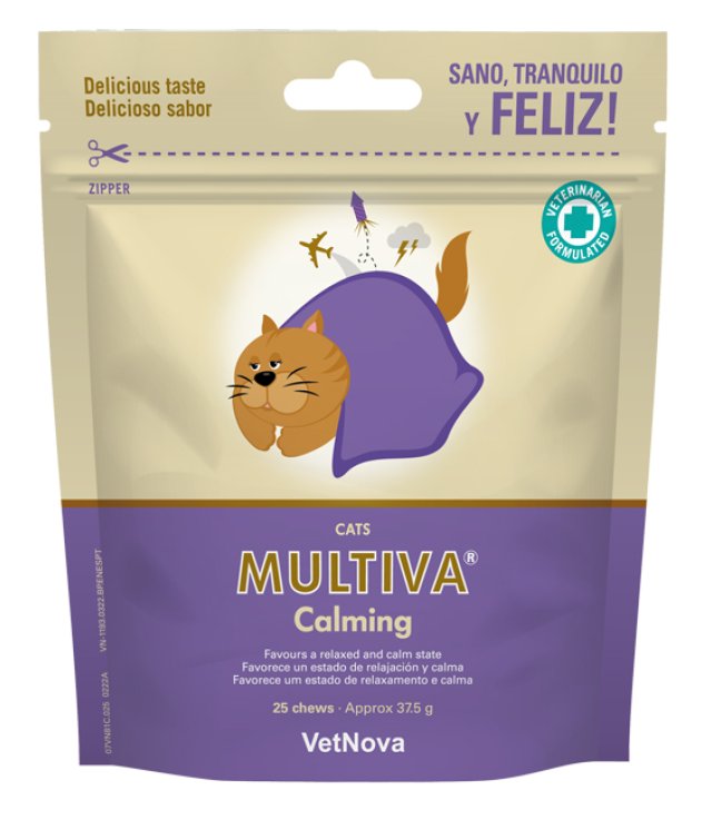 MULTIVA CALMING CAT CHEWS         25 CHE