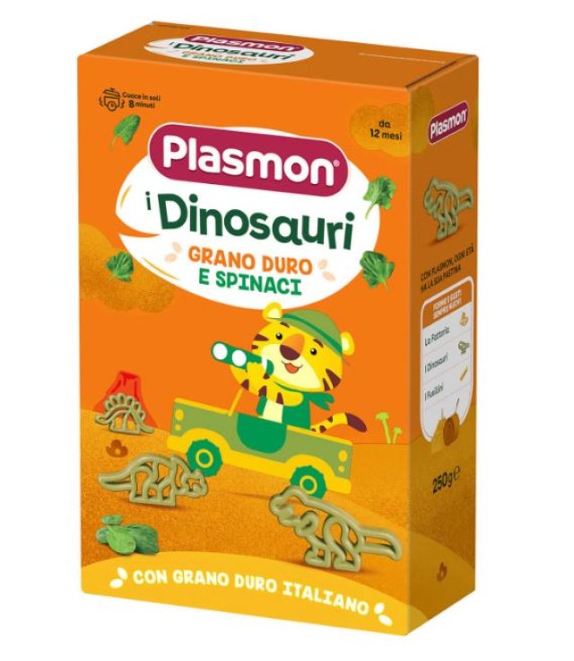 PLASMON PASTA DINOSAURI 250GR PLASMON PASTA DINOSAURI 250GR