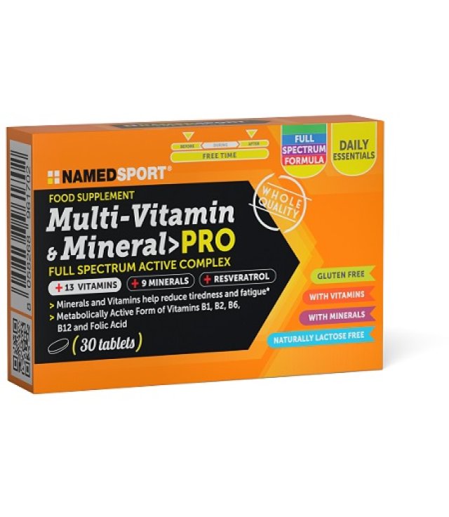 MULTI VITAMIN&MINERAL PRO30CPR