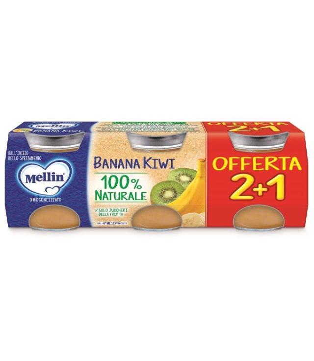 MELLIN OMOG BANANA KIWI   100 G  3   PZ